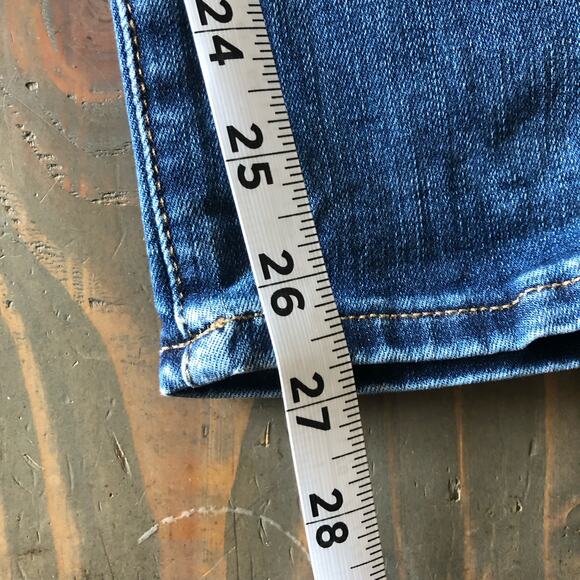 Abercrombie & Fitch Simone High Rise Super Skinny distressed size 28/6 - Picture 8 of 8